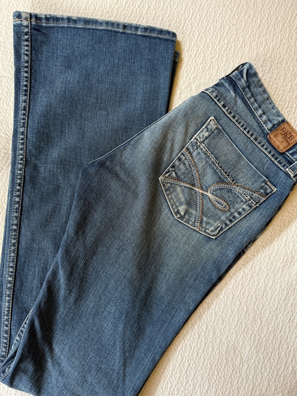 BKE Starlight Low Rise Bootcut Jeans Long Inseam
